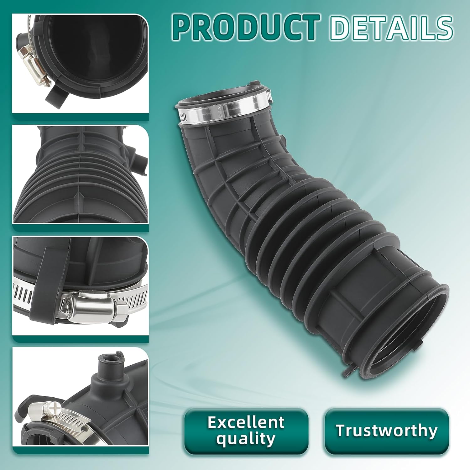 AUTOKAY 17228-5BA-A01 Air Intake Hose Fits for Honda Civic 2.0L L4 2016 2017 2018 2019 2020 2021 2022