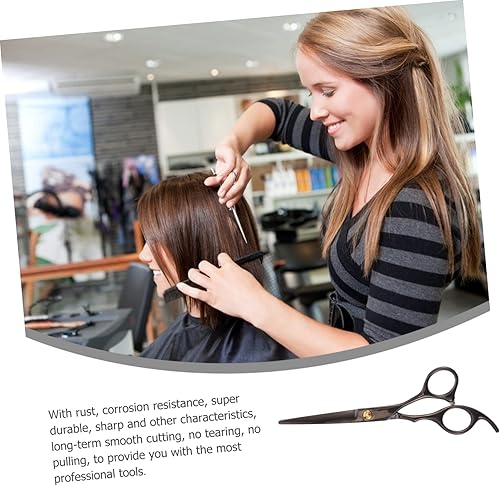 Miniatura 3 de Peluquería de adelgazamiento de pelo Cizalla bigote Cortador de peluquería Corte de pelo Peine de afeitar Herramienta de acero inoxidable