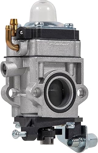 Miniatura 3 de Carburador de carburador para 33 cc, 43 cc, 47 cc, 49 cc, 50 cc, 2 tiempos, carburador de bolsillo, cuatrimotos, scooters de pie, motos de cross,