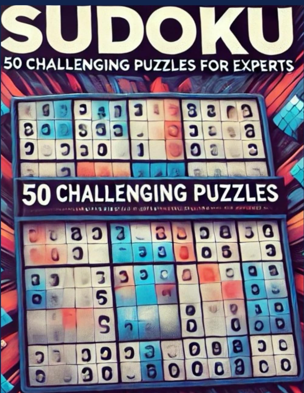 Sudoku Genius: 50 Tough Puzzles with Solutions