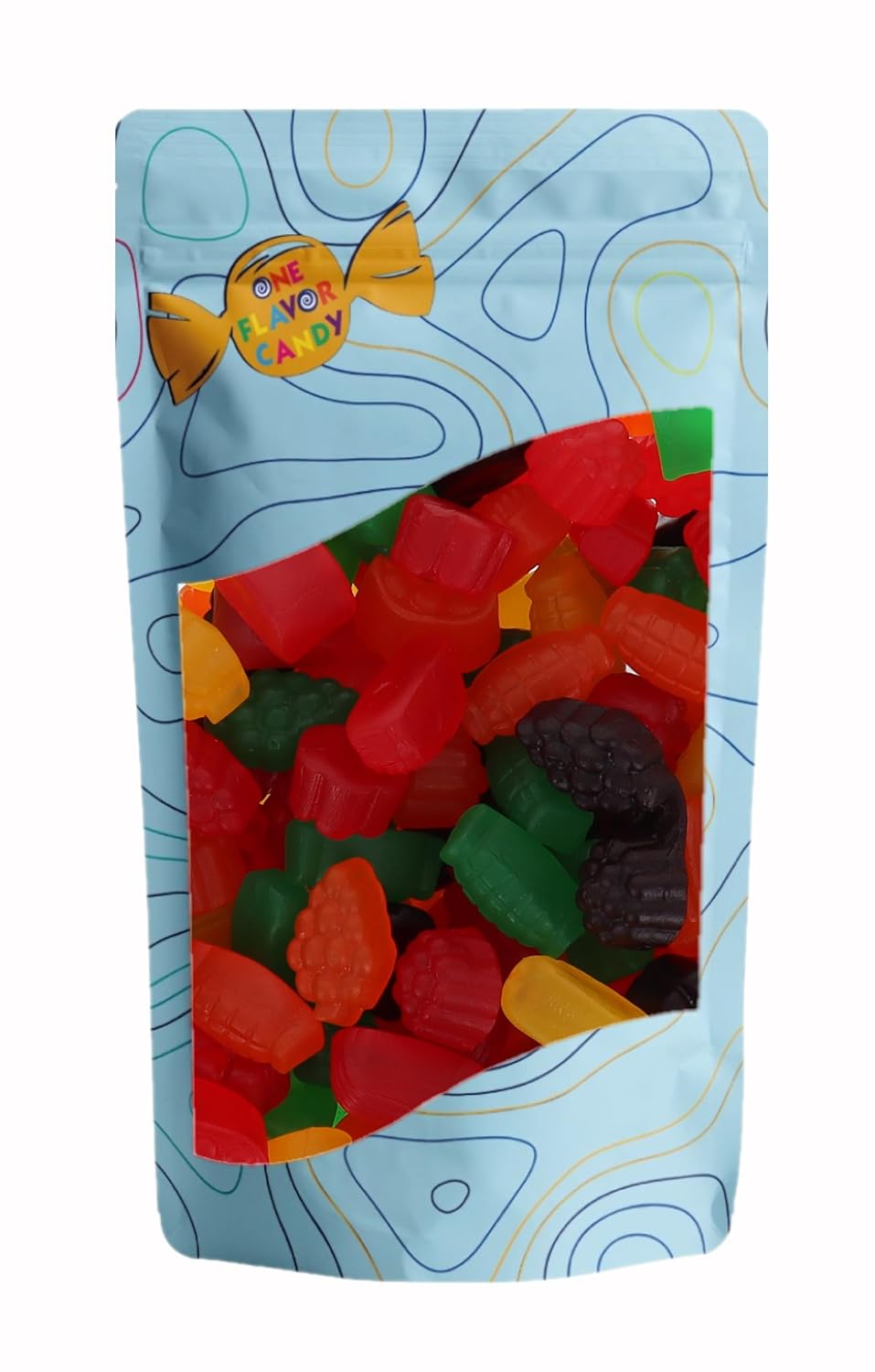 One Flavor Candy Jujubes Candy Fruitful Candies Bulk in