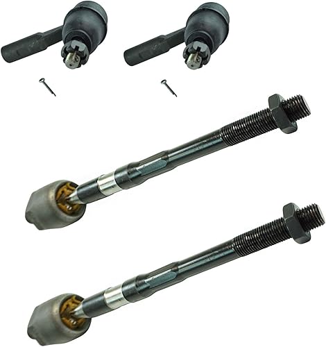 Vista 1004 de TRQ - Juego de barras de acoplamiento delanteras interiores y exteriores