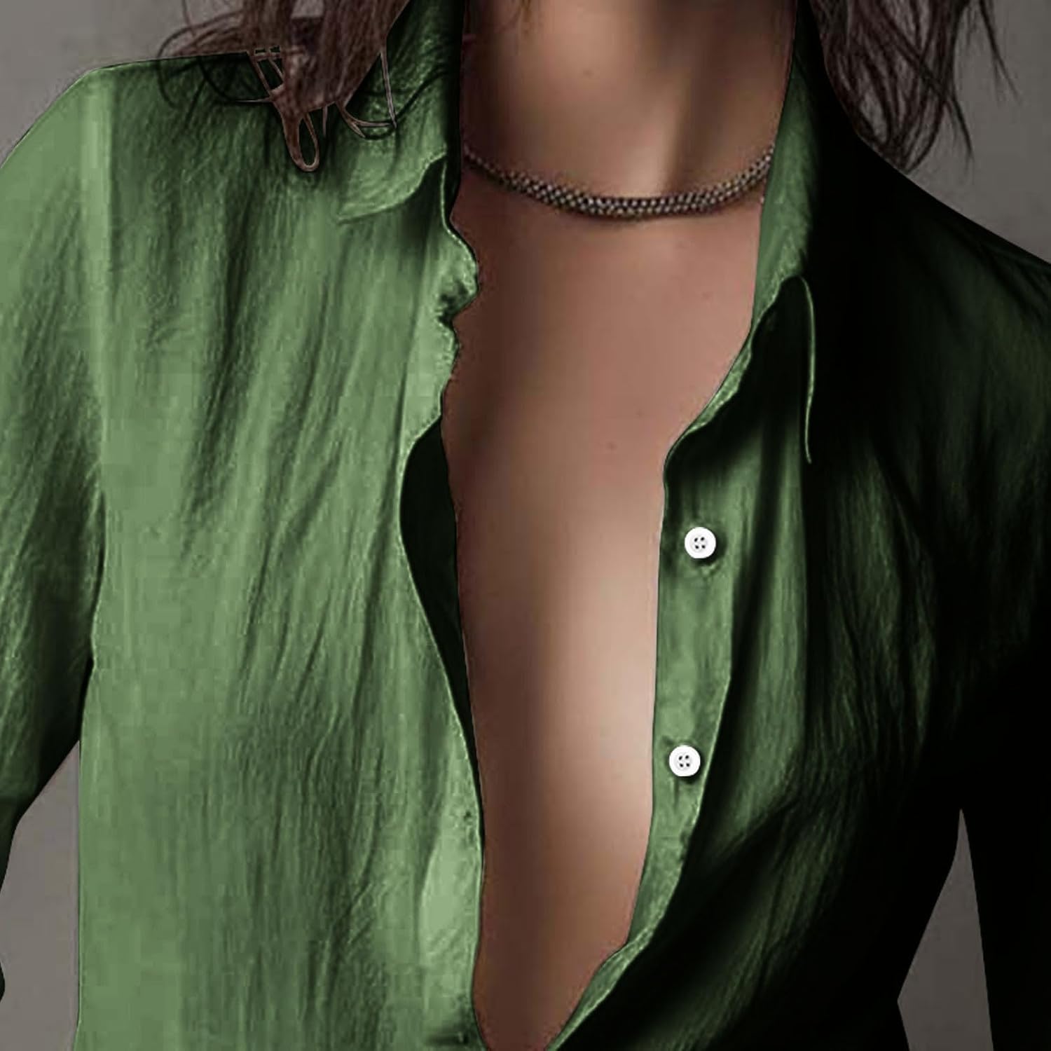 Womens Cotton Linen Shirts Dressy Casual Blouse Tops Fashion Button Down Lapel Baggy Comfy Shirt Spring Summer Top