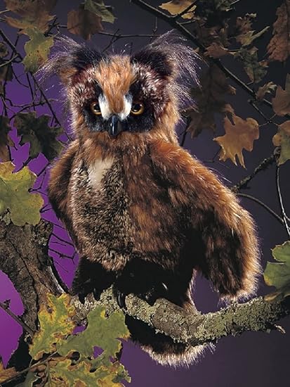 Folkmanis Great Horned Owl Hand Puppet 