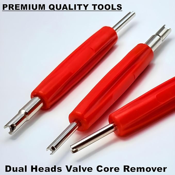 Juego de 6 Herramientas para Remover Válvulas Schrader R134A R12 A/C HVAC miniatura 7