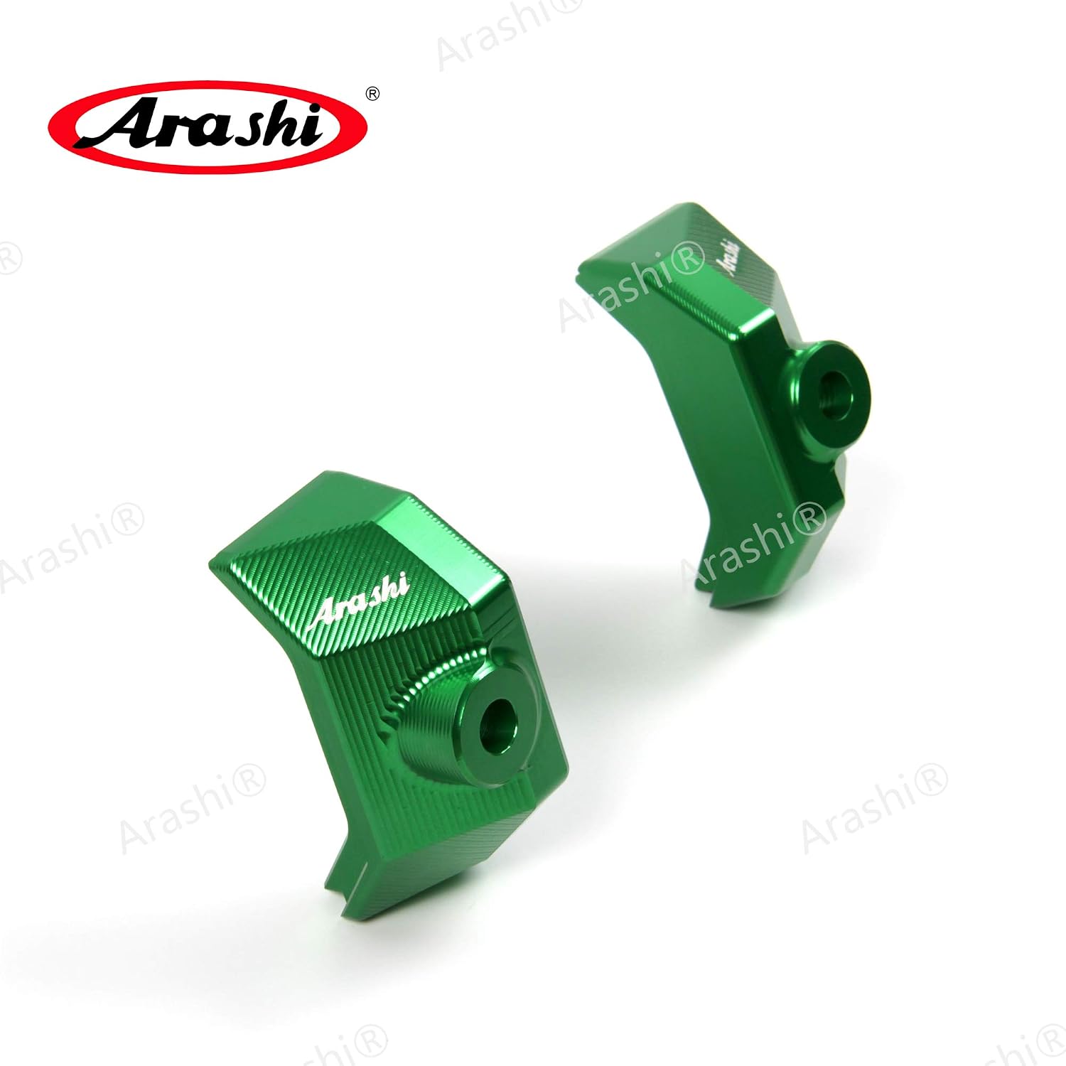 Arashi Rear Chain Blocks for Kawasaki Z800 2013-2016, Motorcycle Accessories Parts CNC Aluminum Green