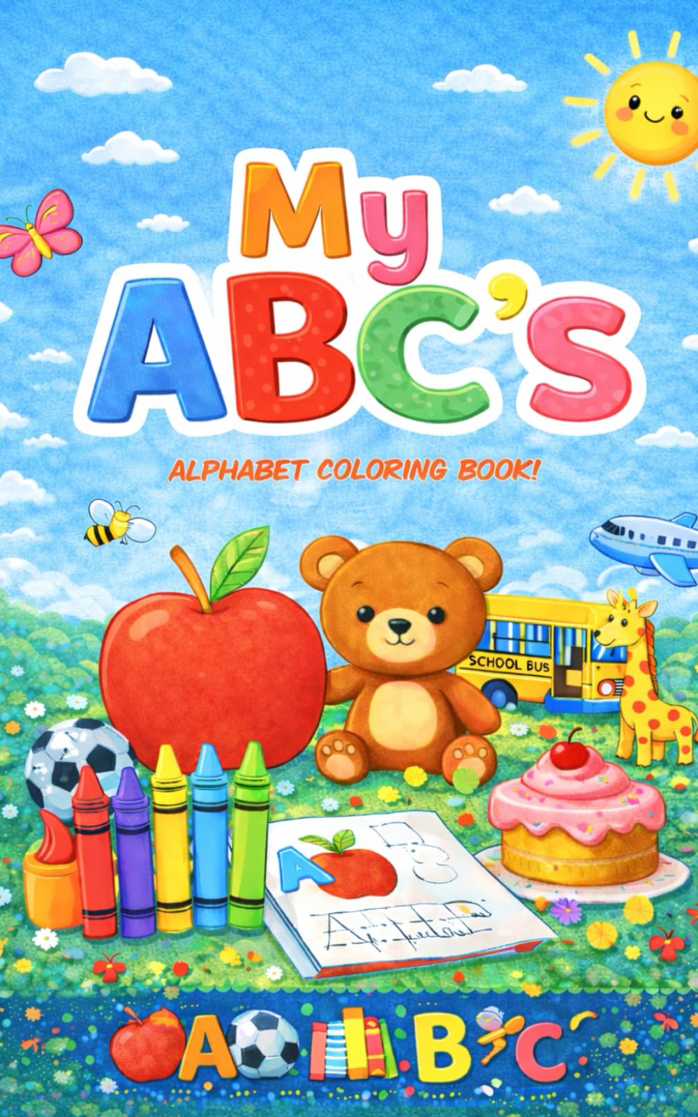 My ABC's: Alphabet Coloring Book