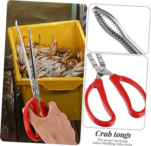 Miniatura 7 de Catch The Sea Fishing Tool Log Grabber Herramientas al aire libre Herramientas para asar a la parrilla Pinzas de recogida de pinzas para barbacoa a