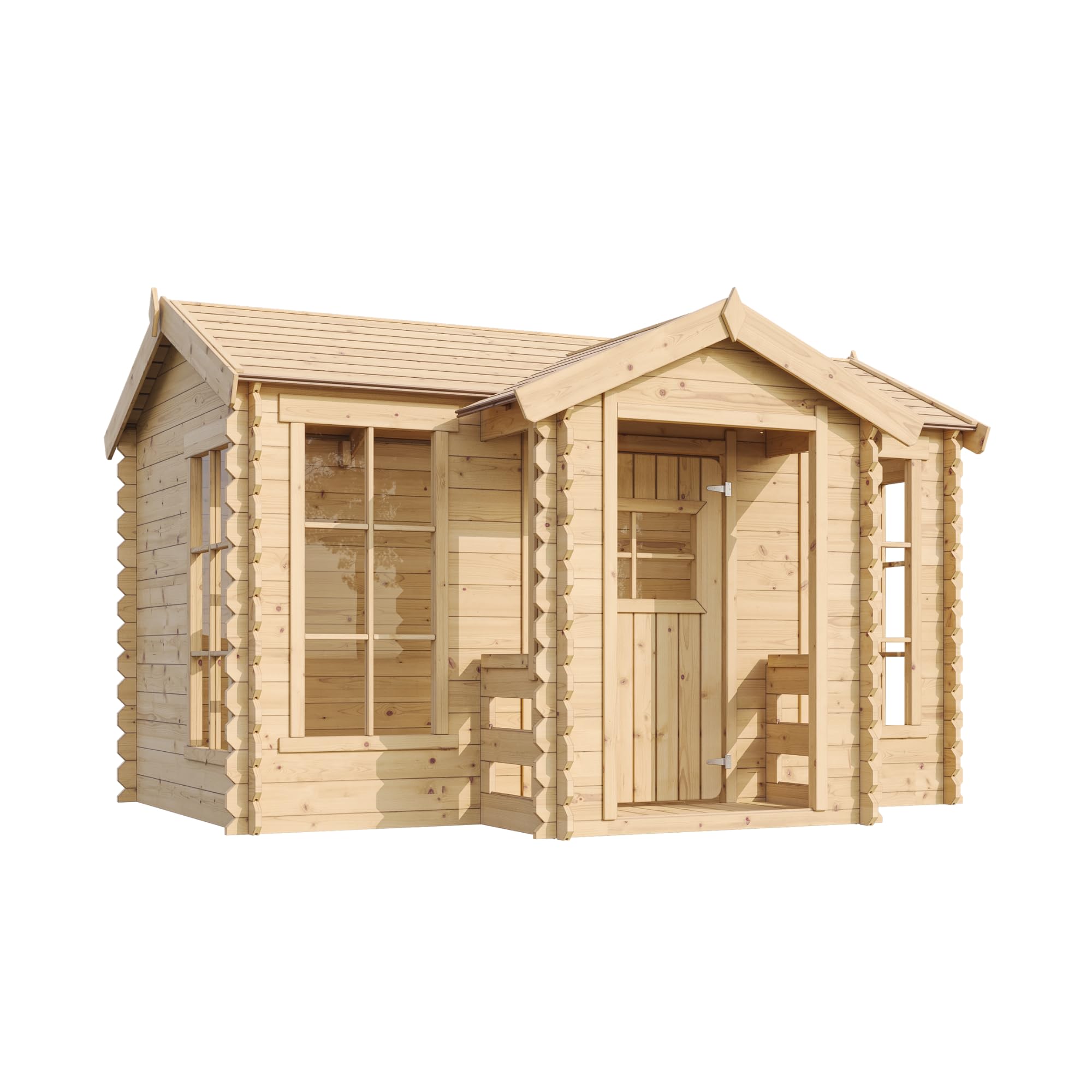 Casetta legno per bambini Timbela M520 L241xL187xA151cm 2,63m2