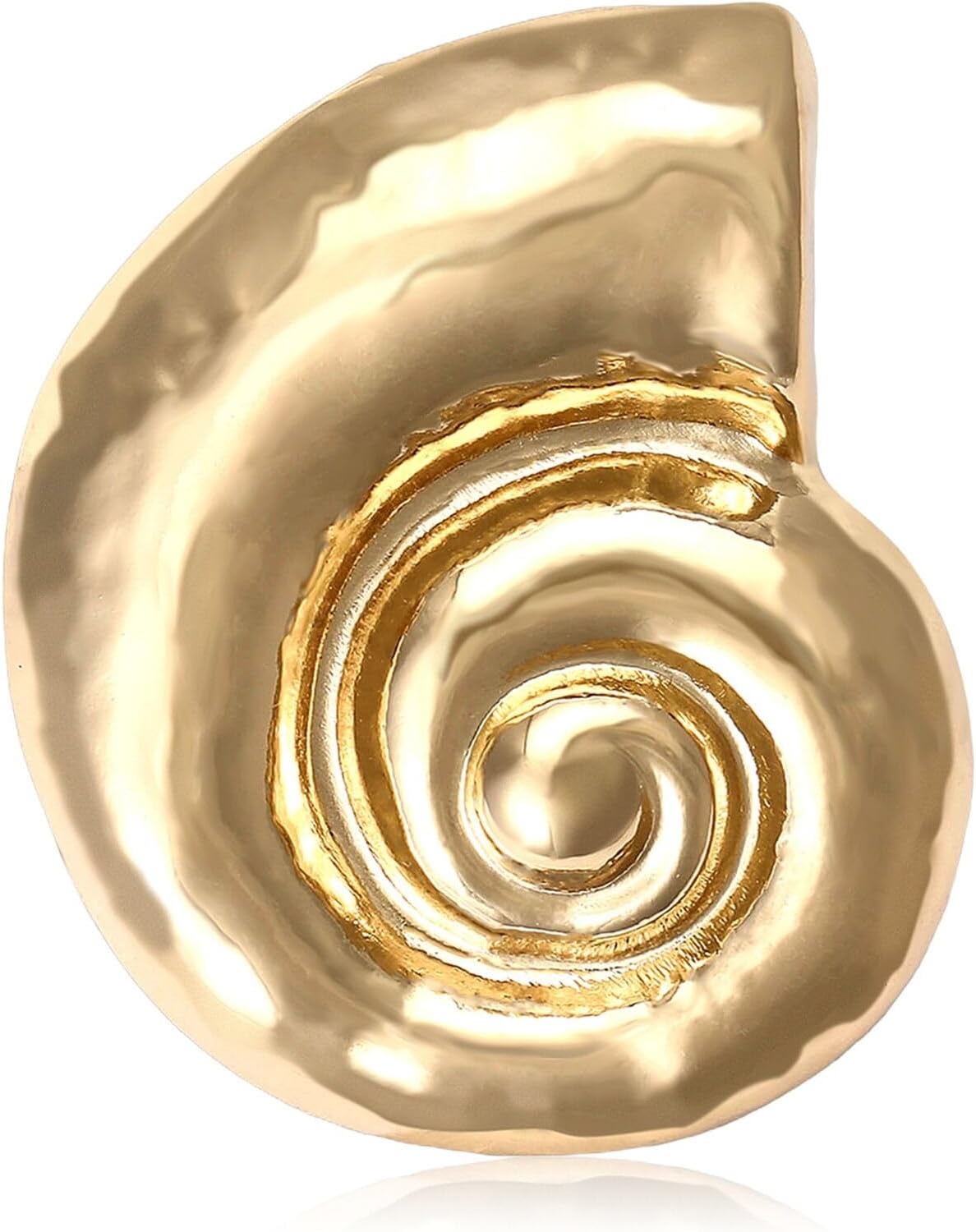 ONLYJUMP Conch Brooch Pins for Women Girls Dainty Rhinestone Ocean Shell Conch Brooch Pin Bohemian Beach Seashell Conch Brooches Pins for Hat Bag Suit Dress Accessories Jewelry image 5