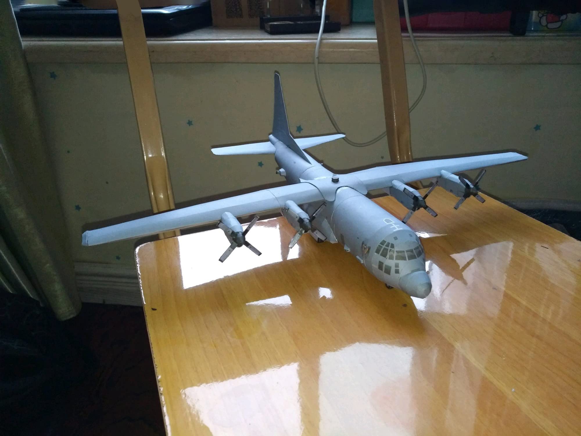 Aviation Fighters Series ⭐︎1/144 AC-130U 1/144 Scale AC-130U AC130 SpookyII GUNSHIP Diecast Metal