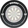 WINMAU Black Printed Dartboard Surround