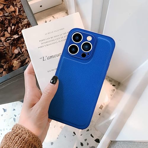 Miniatura 2 de MAYCARI Funda de cuero compatible con iPhone 11 para mujer, funda de lujo sólida para niñas, diseño clásico a prueba de golpes, funda protectora