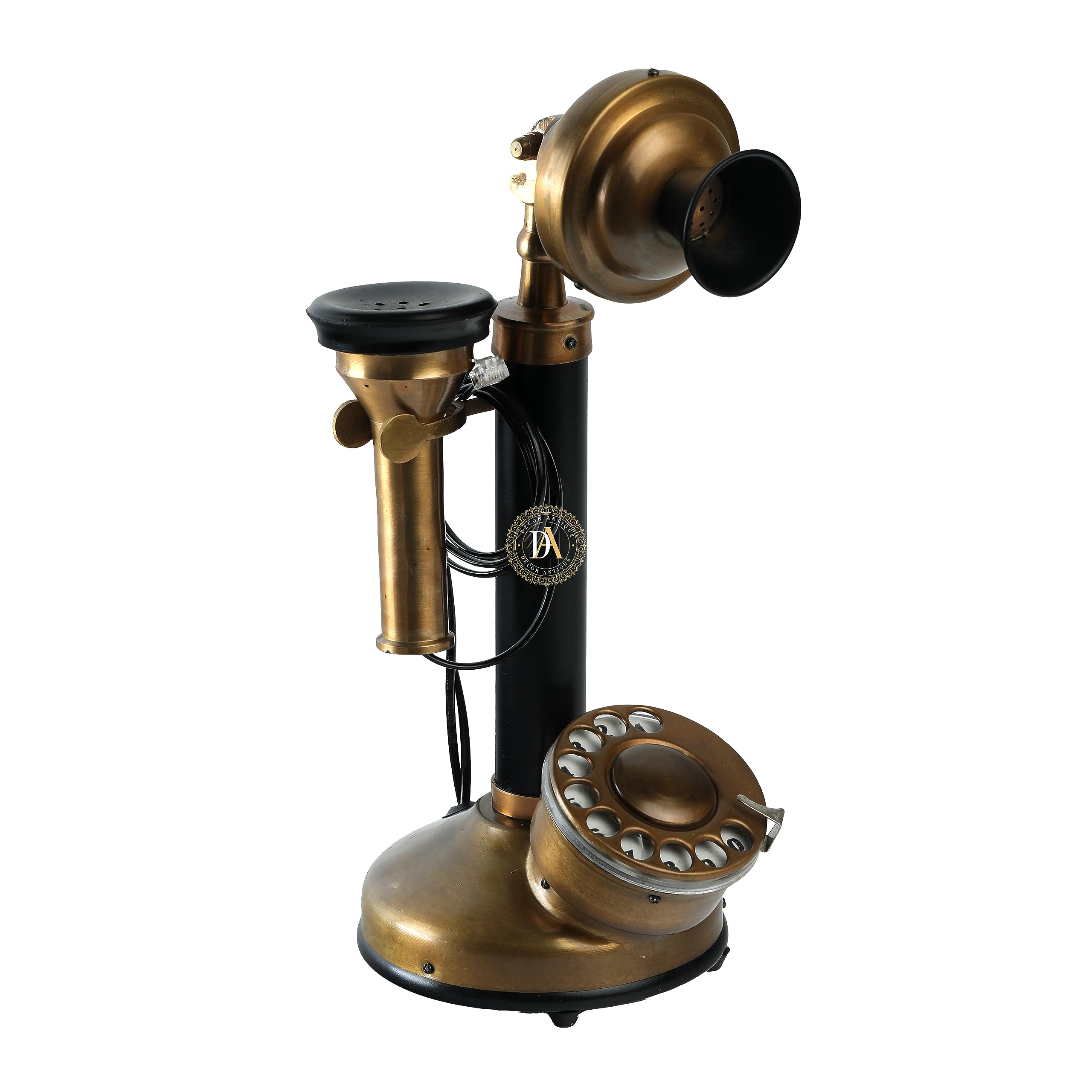 Vintage Antique Candlestick Rotary Dial Telephone/Antique Phone Rotary landline Telephone/Vintage Phone/Vintage Telephone / 50s Phone/Antique landline Phone-image-9