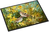 Vista 187 de Caroline's Treasures PJC1117JMAT - Felpudo para puerta delantera de 24 x 36 pulgadas, tapete antideslizante lavable de pelo bajo, 24 x 36 pulgadas