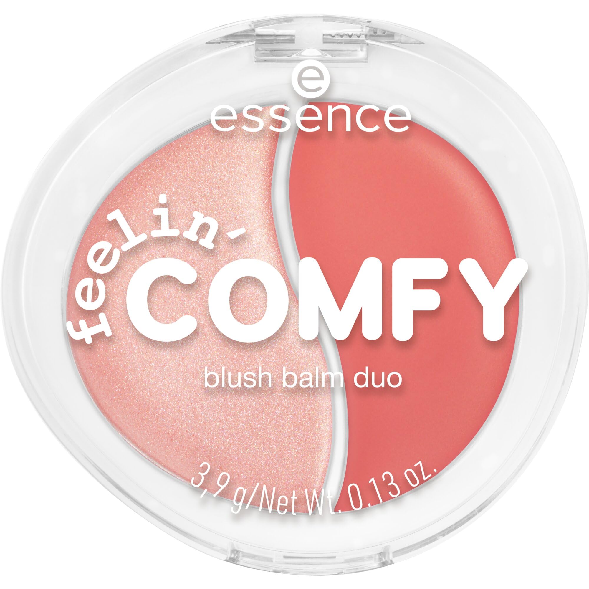 essence Duet kremowych różów do policzków feelin' comfy, naturalny (3.9g)