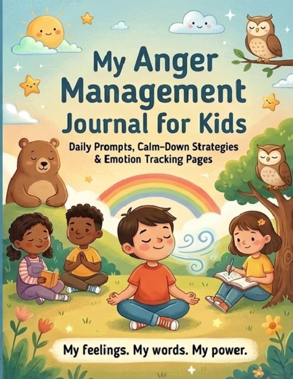 My Anger Management Journal for Kids: Daily Prompts, Calm-Down Strategies and Emotion Tracking Pages for Children