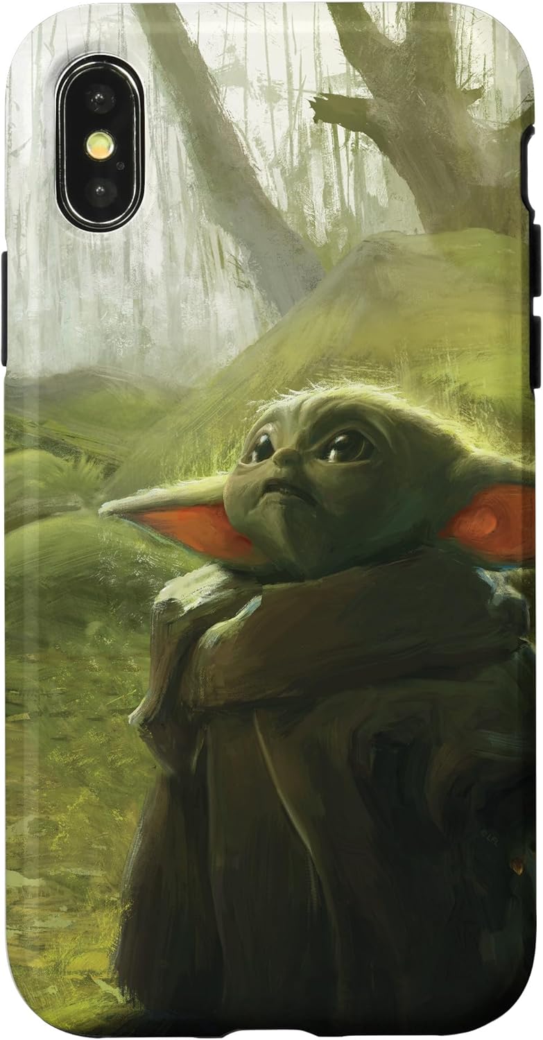 iPhone XR Star Wars: The Mandalorian The Child Illustration Case