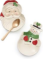 Vista 156 de Lenox 146504510 - Tazón de verduras navideño