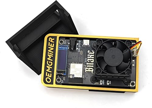 Bitaxe Gamma 601 BTC Minor 1.2TH/s, BM1370 ASIC Chip, 2.4G WiFi, 18W/TH, New Base Design Cryptography Mining Machine for Better Stability, Micro Silent Home - Compatible with S21 Pro