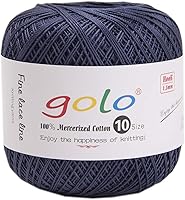 Vista 27 de golo 24 bolas hilo de ganchillo tamaño 10 hilo para tejer a mano hilo de ganchillo 10-24-1