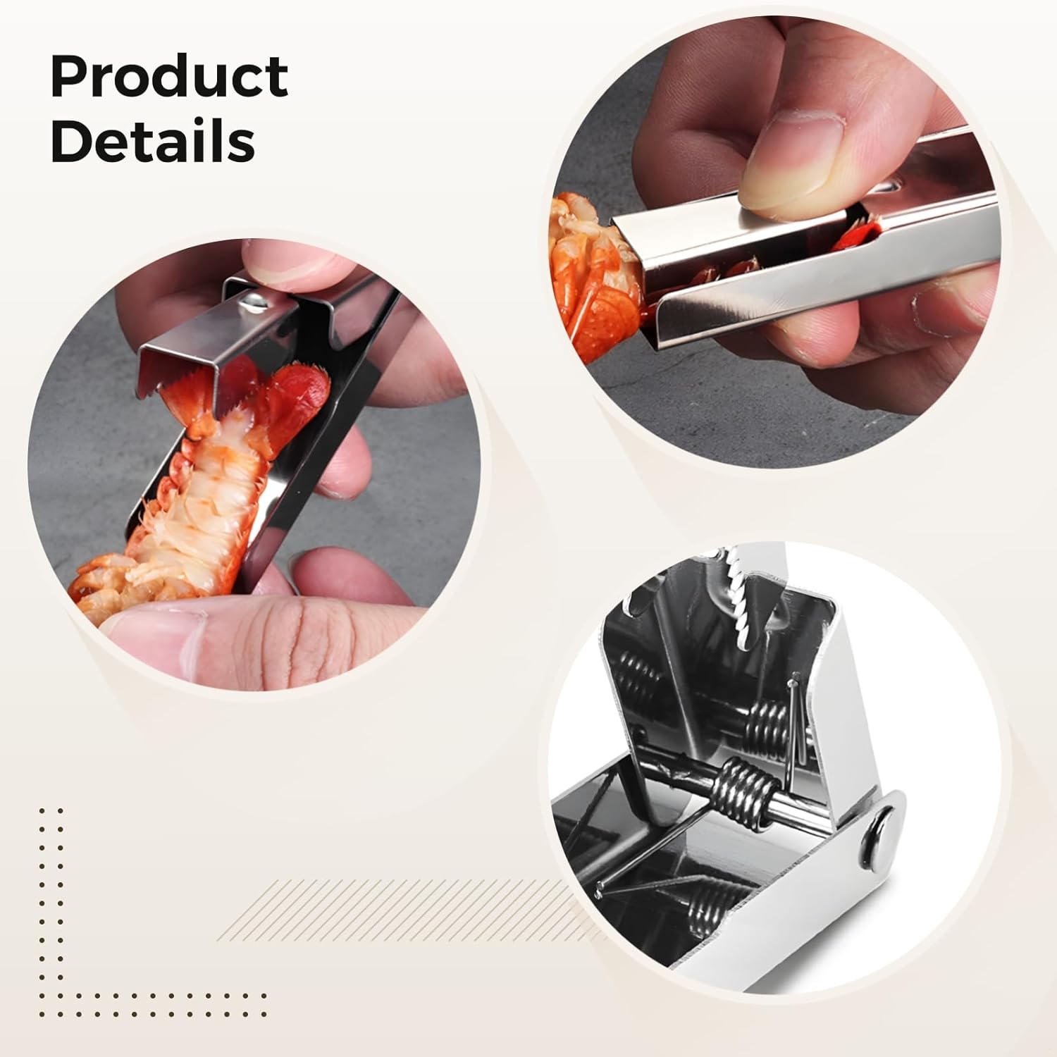 Crawfish Peeling Tools Set Of 20, Stainless Steel Shell Openers, Shrimp Tail Removers For Seafood Lovers At Home And Restaurants