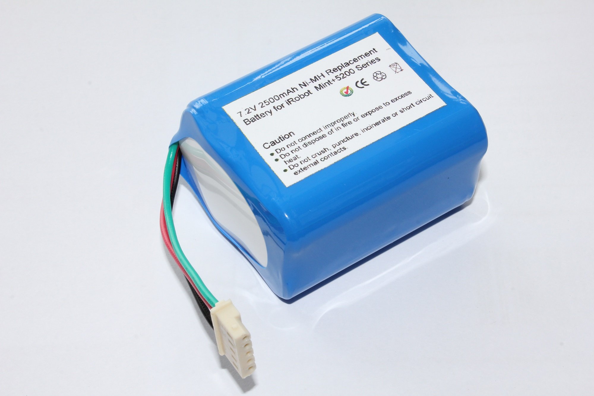 【大容量2,500mAh】 Braava 380 / Mint Plus 5200 / ブラーバ＆ミント対応 オートマティック フロア クリーナー 交換用バッテリー