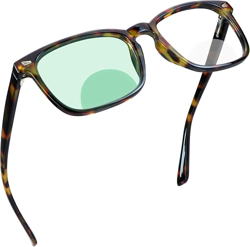YEIN Bifocal Reading Glasses with Blue Light Blocking Lenses, Bifocal Reader for