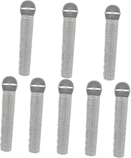 Totority 8pcs Simulation Microphone echo microphone kid toy kid microphone kids karaoke mic children microphone childrens microphone Kid Simulated Mic Kids Artificial Microphone Toy toddler