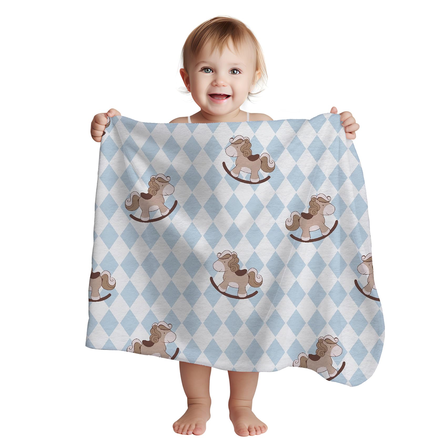 Soft Baby Blanket - Ice Cream Print -22