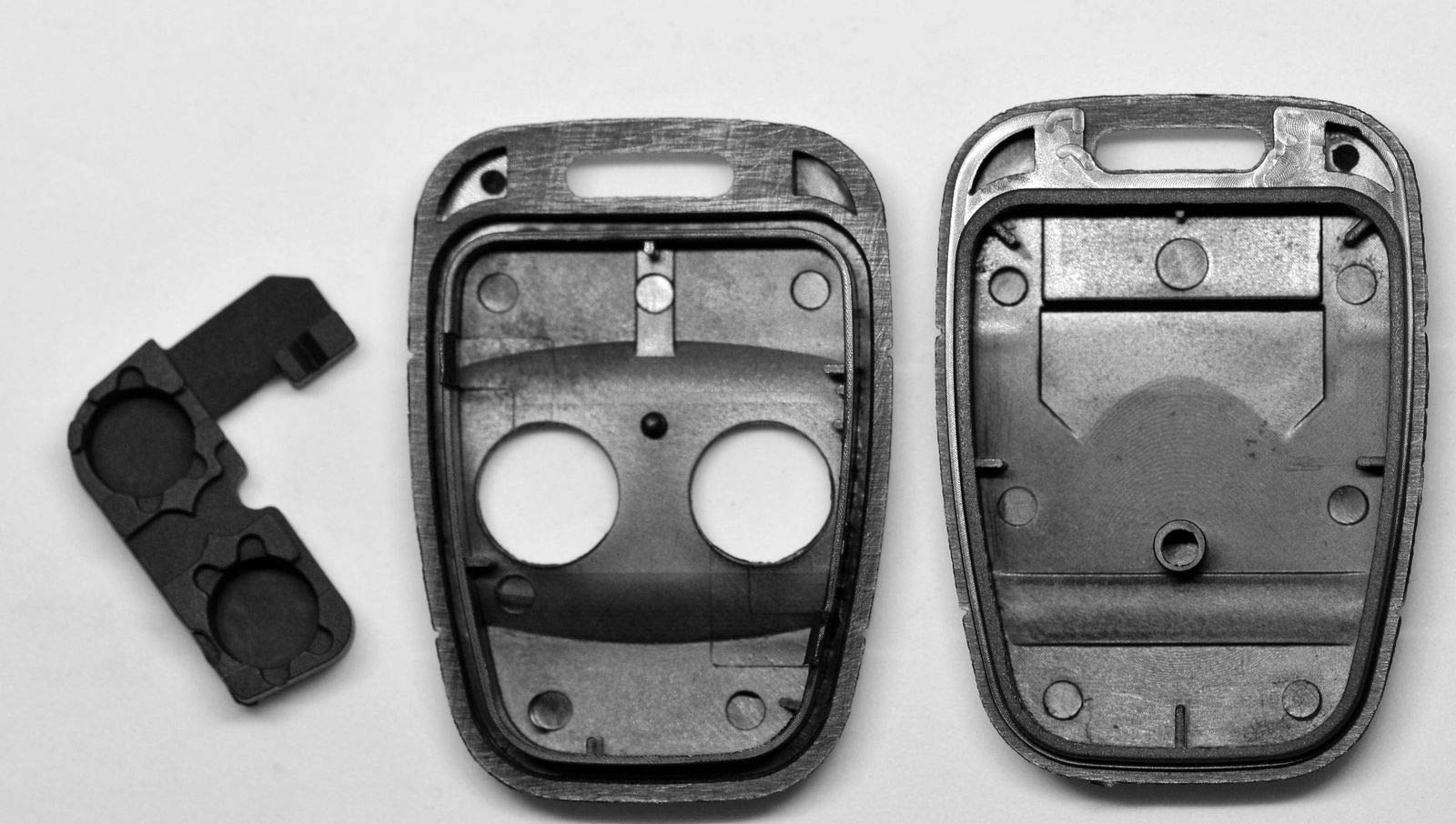 Ersatzgehäuse Für MINI Autoschlüssel – 2 Tasten, Mit Mikrotastern & Batterie