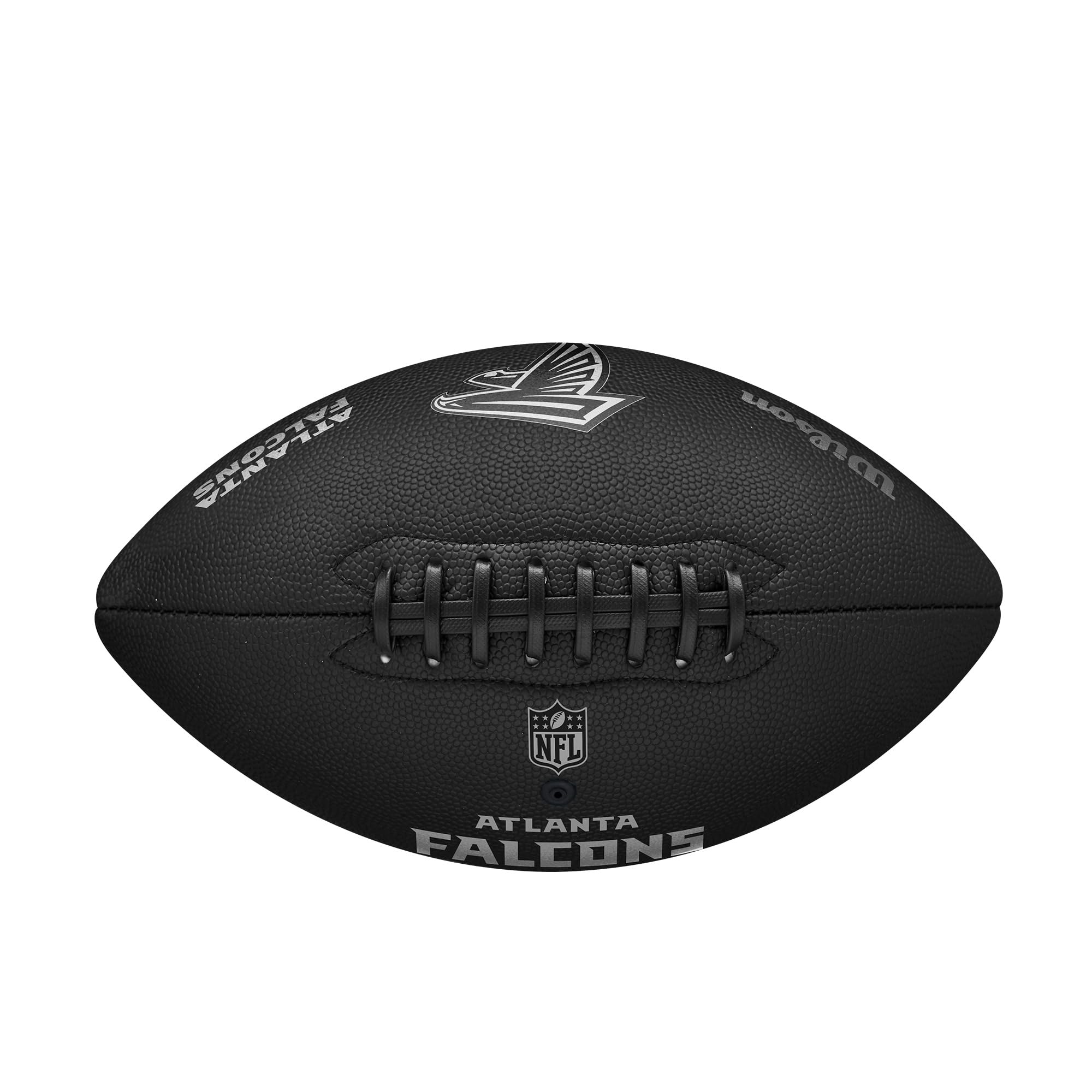 Wilson NFL Team Metallic Premiere Balón de fútbol - Tamaño Oficial, Atlanta Falcons