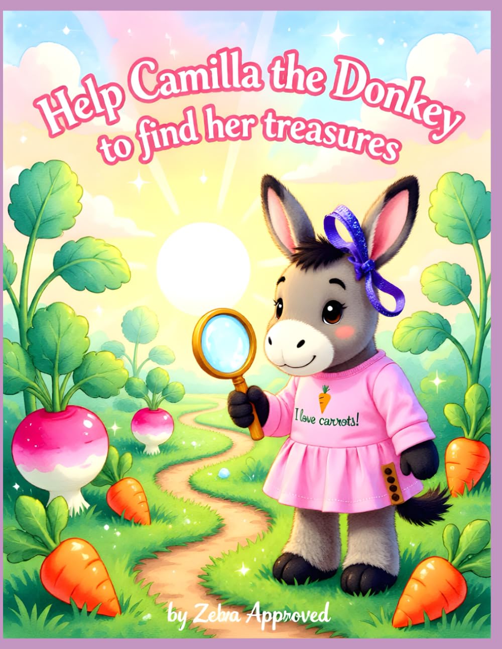 Help Camilla the Donkey find her treasures: Have fun solving mazes (Camilla the Donkey books)