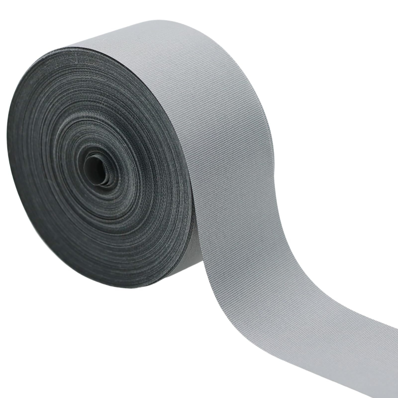 Yalulu 20 Meters Safety Reflective Fabric Tape, 10-50mm Silver Highlight Reflective Ribbon Edging Braid Trim for Sew On Clothes, Hats and Handbags (30mm Wide)