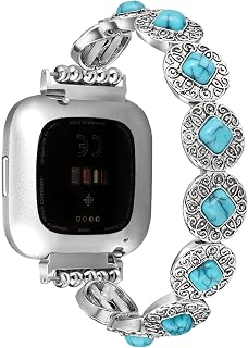 Boho Beaded Bracelet Compatible with Versa 4/Versa 3/Sense &2