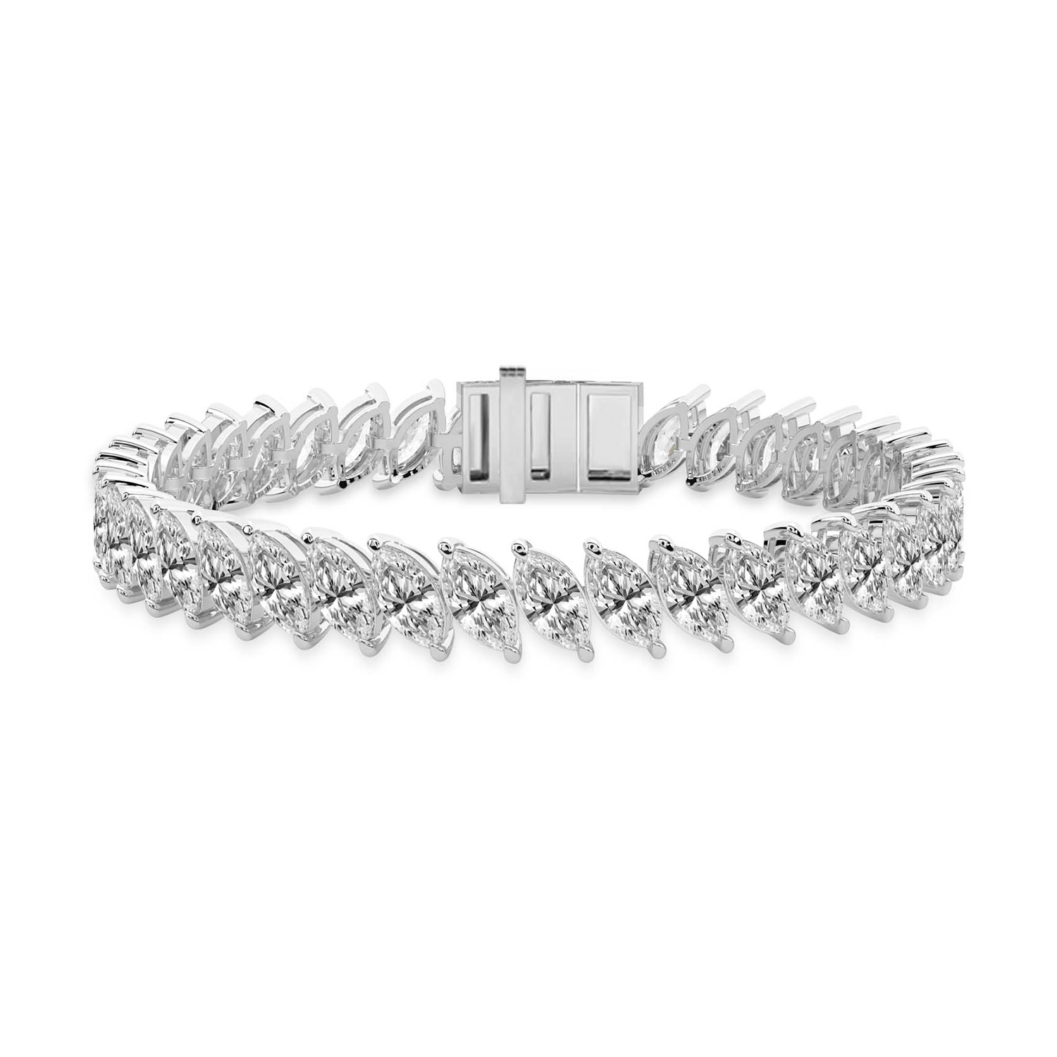 【4℃】✨diamond✨ pt850✨ bracelet ✨<No.2628> Buy Friendly Diamonds Lab Grown Diamond IGI Certified Platinum