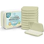 Fresh Knight Braces Wax. Dental Wax for Braces & Aligners - Premium Orthodontic Strips Food Grade (Aloe Green)