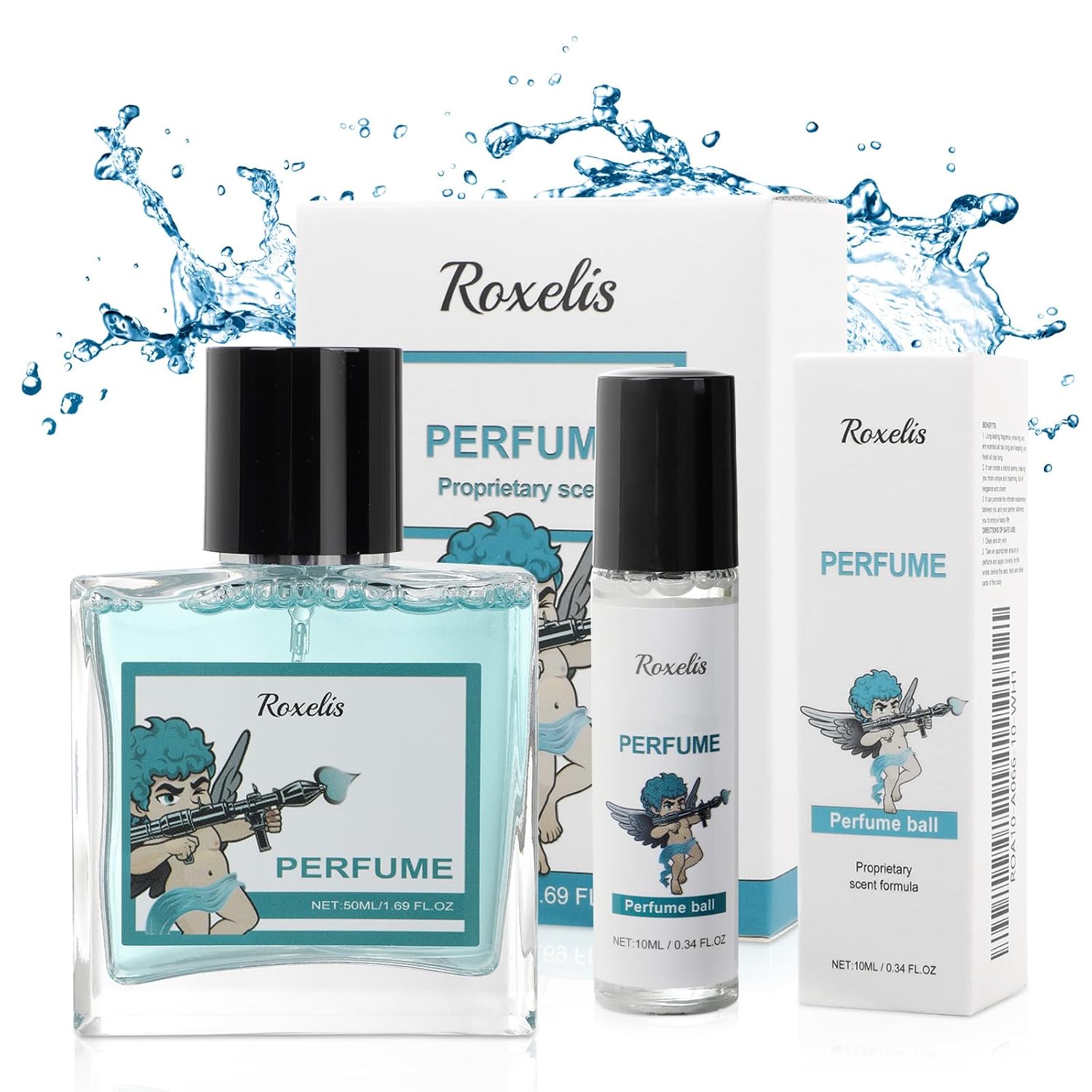 Pheromone Cologne for Men, Hypnosis 2.0 Cologne for Men, Pheromone-Infused Hypnosis, Enhances Intimacy, 50ml+10ml Travel Set Gift for Father, Boy Friend and Husband