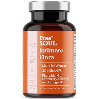 Intimate Flora for Women | 20 Billion CFU Fortified with 15,000mg Cranbe...
