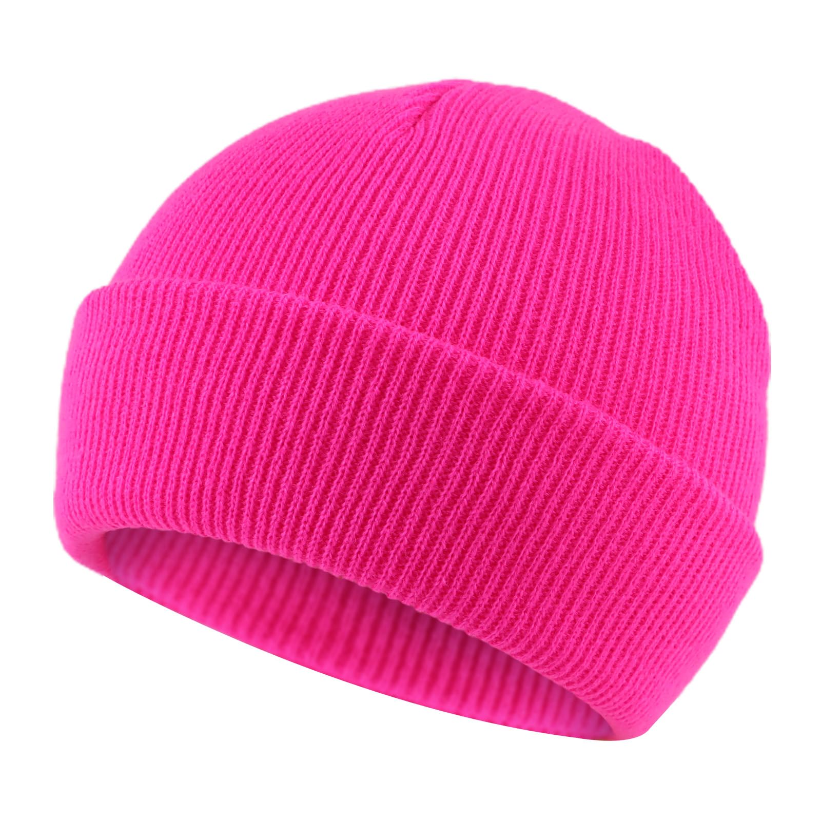 Winter Knit Kids Hat Skull Cap for Men Women Autumn Boys Fisherman Beanies