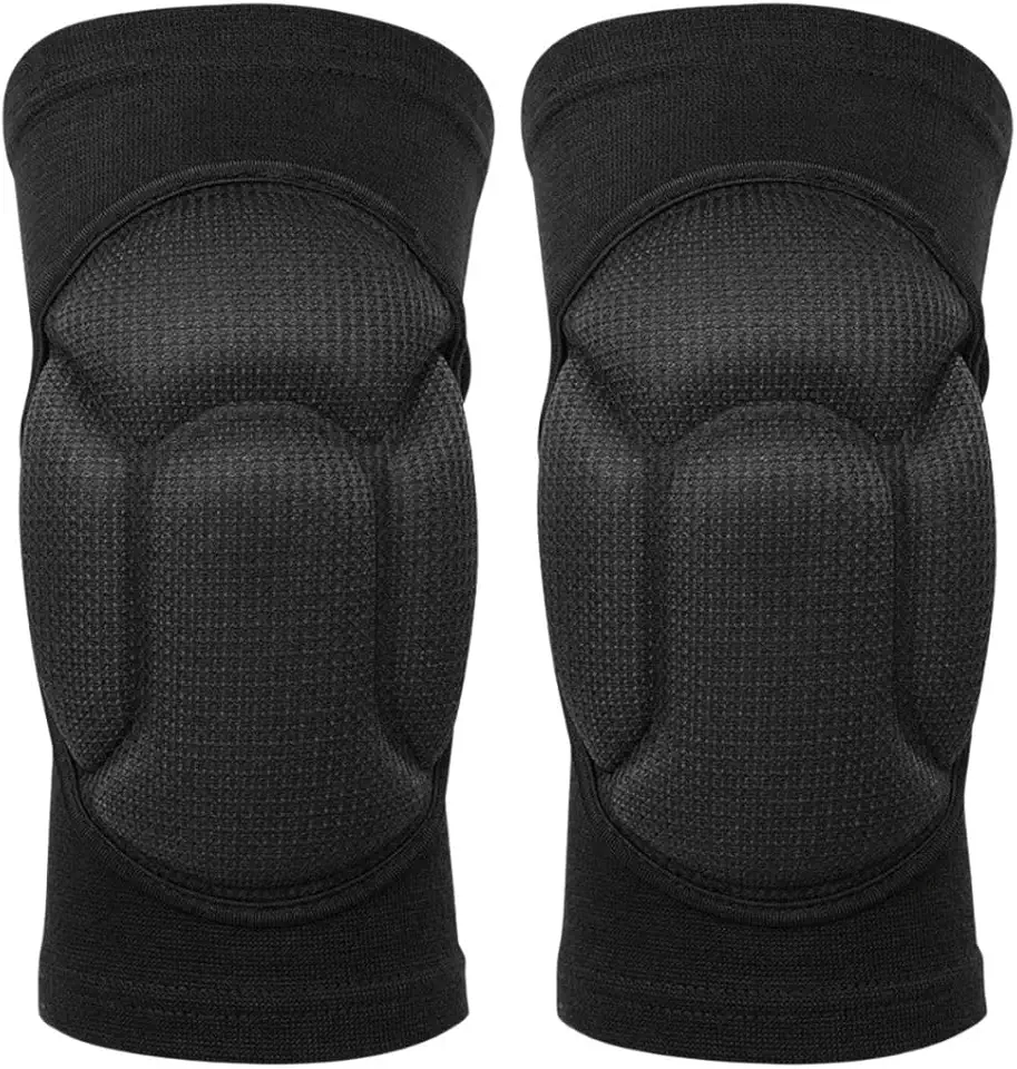 Joelheira Esportiva de Proteção Anti-impacto Vôlei Futsal Skate Handball Elástica Compressão Unissex