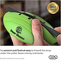 Vista 7 de IDL Packaging Bobina de correa de polipropileno (PP) de 1/2" x 200' (12,7 mm x 61 m) (300 libras de resistencia a la rotura) en caja auto