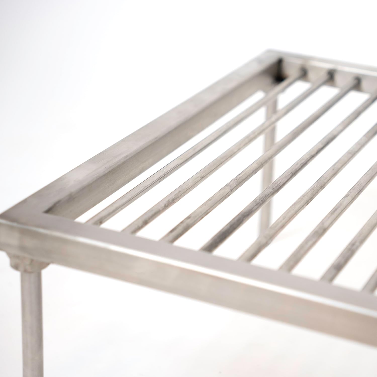 Argentina Stainless steel & Iron grill asado parrilla BBQ 60x40cm / 23.6x15.7in (Small)