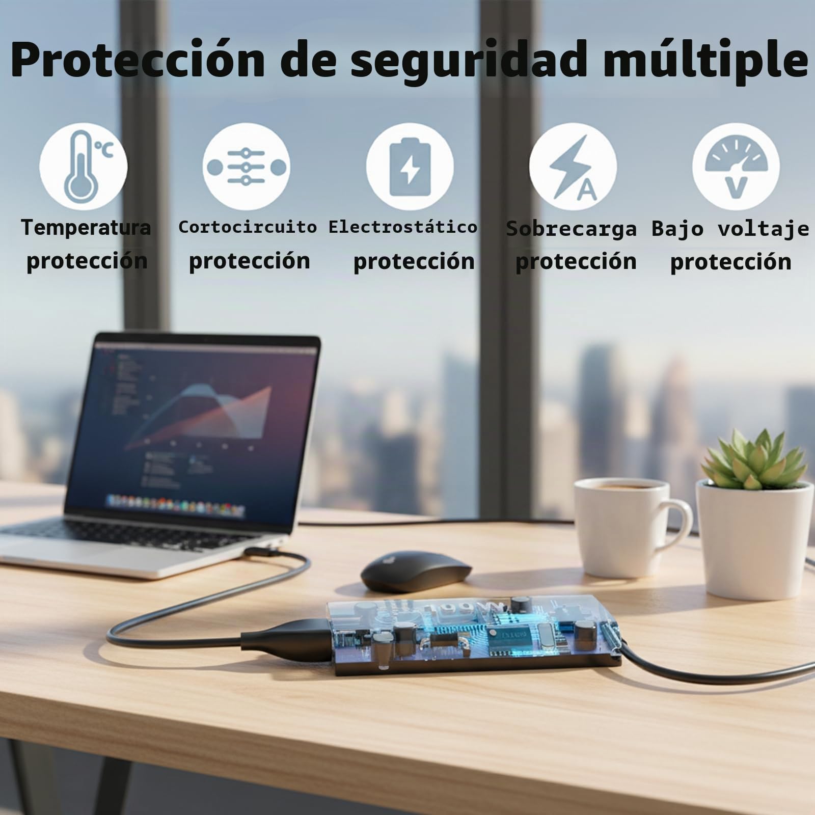 165W Cargador Portatil USB C para DELL Precision 5690 5680 5490 3580 3480 | Pro MAX 14 16 18 Plus, Inspiron-14 16 Plus 7640 7430 Pro Rugged, DA165PM210 HA165PM210 LA165PM210 0M9TG5