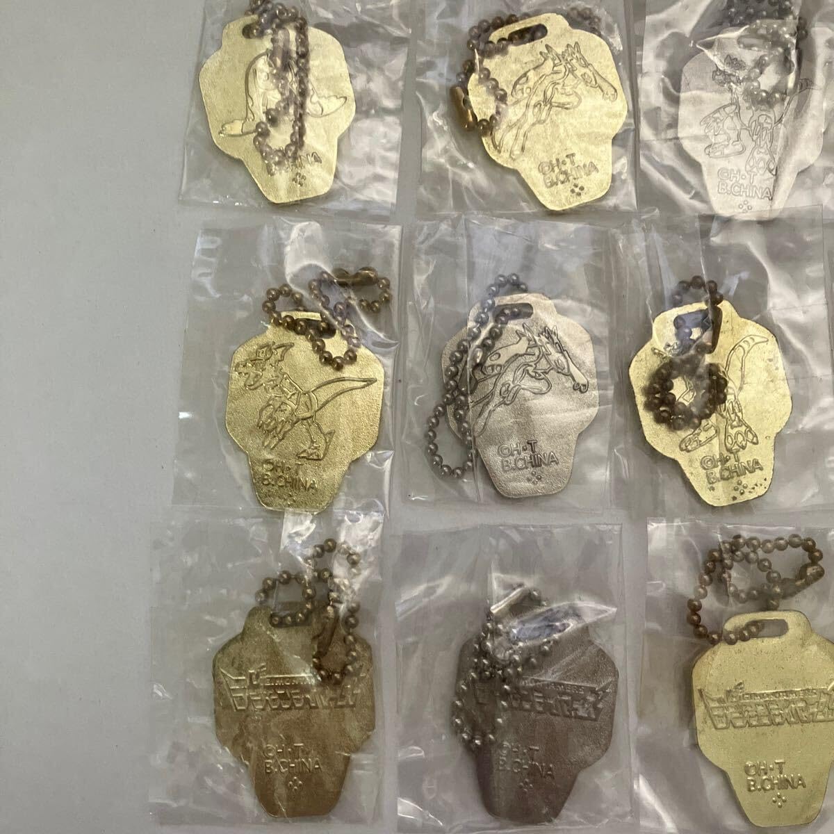 デジモンテイマーズ ディーアークプレート メタルチャーム デジモン