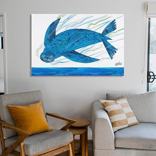 Miniatura 6 de Eric Carle - Póster de dibujo infantil de anime para niños, impresión de obras de arte, arte de pared, lienzo, decoración de regalo, pósteres