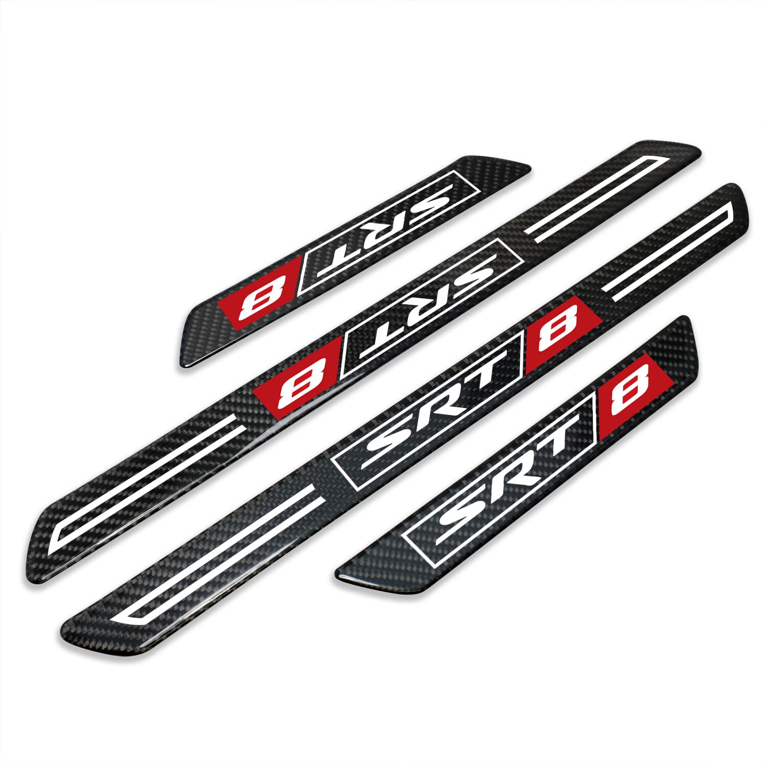 Amazon.com: iPick Image for Dodge SRT-8 Black Real Carbon Fiber 4