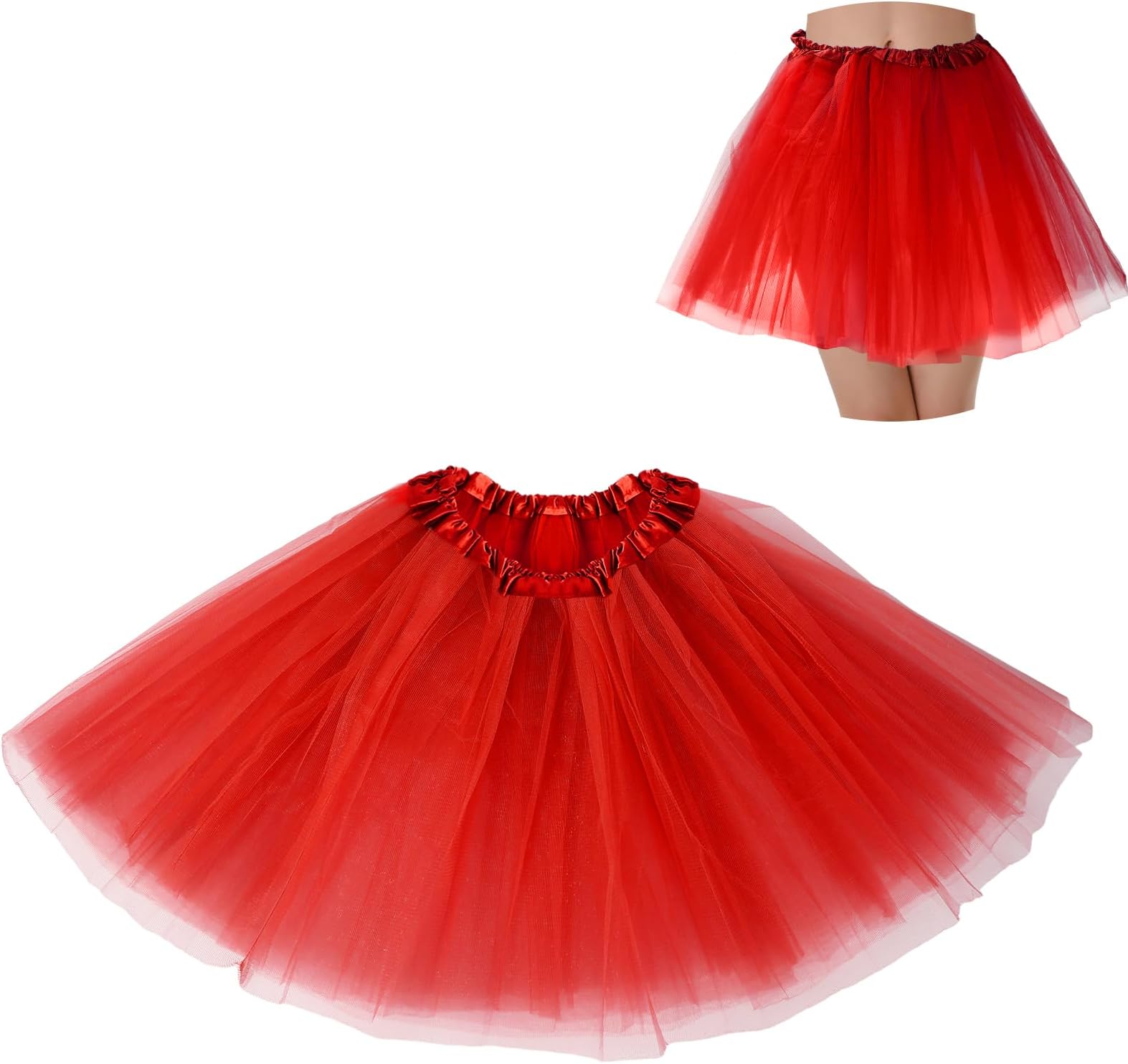 BFONSTutus for Women Adult Tutu Tulle Skirts Costumes for Women 3 Layered Womens Tutu Skirts for Girls Teens Halloween BalletCarbonfree Certified