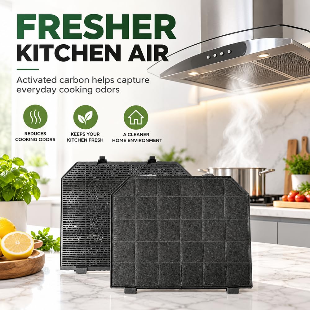 Filtro Carbón Activo, para Ciarra CBBIH90 Campana Cocina