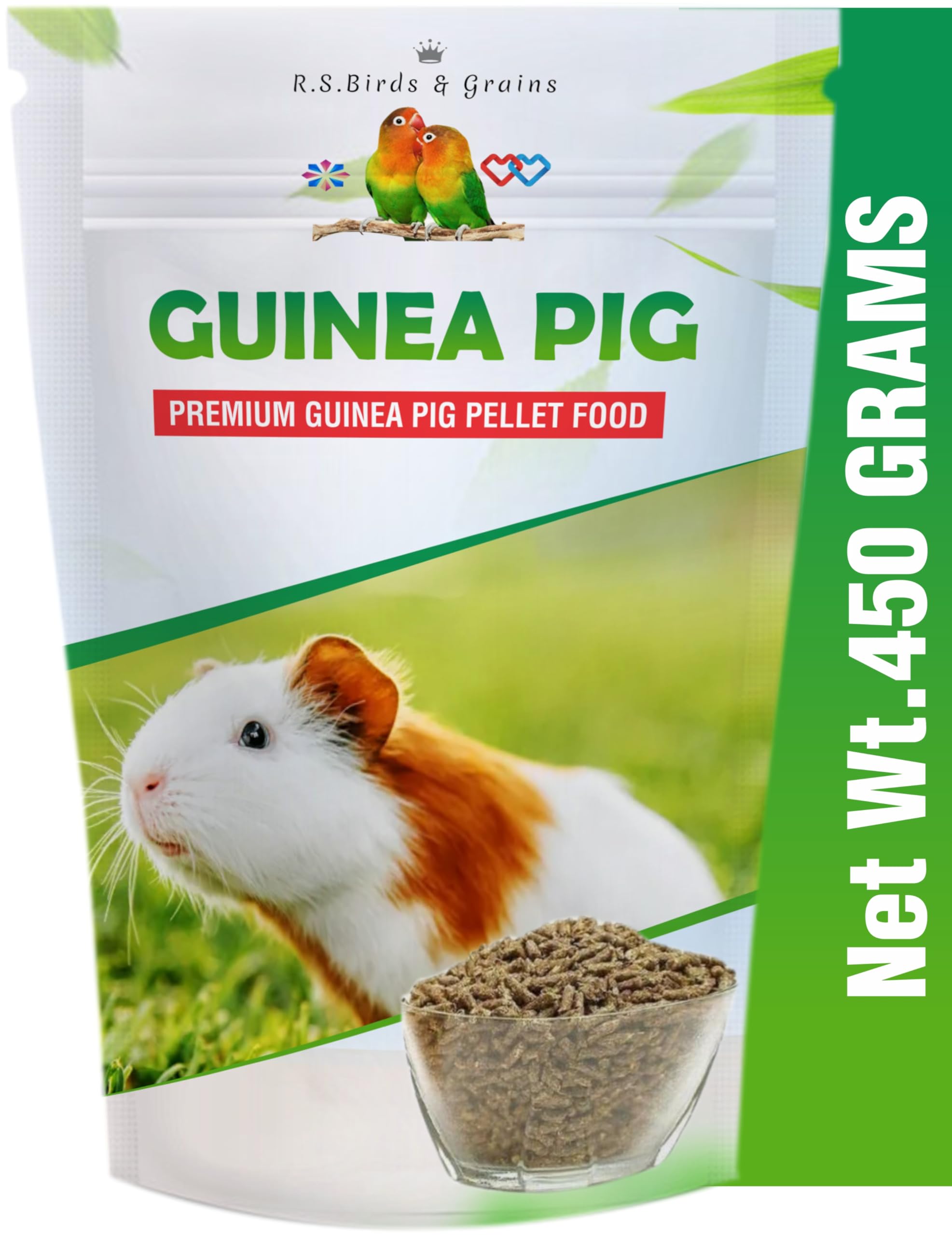 R.S. Birds & Grains | Premium Guinea Pig Food Pellets | Highly Nutritious Diet Essential Ingredients for a Healthy and Active Lifestyle | Adult & Young Guinea Pigs (900 G) (B0CXM79KMK) Amazon Price History, Amazon Price Tracker